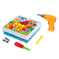 3D-мозаика &laquo;Ферма&raquo;, с шуруповёртом, 6 картинок, 3+