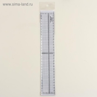 Универсальная линейка с металлическим краем, 30 &times; 5 см