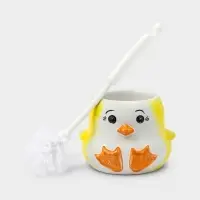 Подставка под ёрш "Цыплёнок" с ёршиком