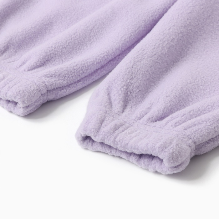 Костюм флисовый детский (толстовка, брюки) MINAKU цвет сиреневый, рост 80-86 Костюм флисовый детский (толстовка, брюки) MINAKU цвет сиреневый, рост 80-86