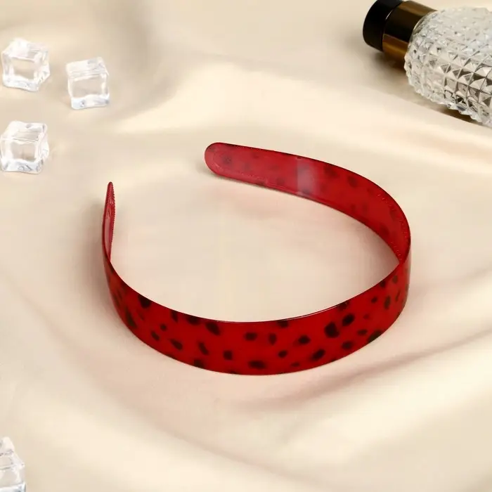 Ободок для волос &laquo;Янтарный свет&raquo;, простой, 2.5 см, МИКС