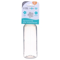 Бутылочка для кормления, классическое горло, 250 мл., от 3 мес., цилиндр, цвет белый Бутылочка для кормления, классическое горло, 250 мл., от 3 мес., цилиндр, цвет белый