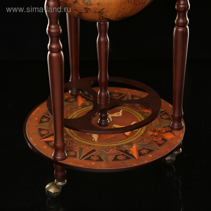 Глобус бар декоративный "Карта странника" 87х47х47 см