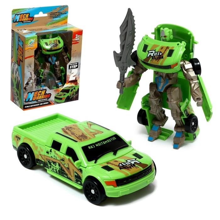 Робот &laquo;Механический воин&raquo;, трансформируется, цвет МИКС