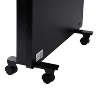 Обогреватель РЭМО СБ-2000.2 B, конвекторный, настенный/напольный, 2000 Вт, 30 м&sup2;, чёрный