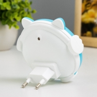 Ночник "Медвежонок" LED 1Вт синий 8х6х9 см RISALUX Ночник "Медвежонок" LED 1Вт синий 8х6х9 см RISALUX