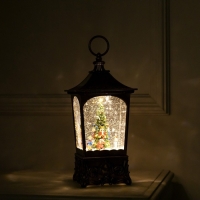 Светодиодная фигура «Фонарь с щелкунчиком» 13.5 × 28.5 × 13.5 см, пластик, батарейки ААх3 (не в комплекте), USB, свечение тёплое белое Светодиодная фигура «Фонарь с щелкунчиком» 13.5 × 28.5 × 13.5 см, пластик, батарейки ААх3 (не в комплекте), USB, свечение тёплое белое