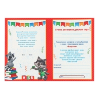 Диплом и орден на Выпускной &laquo;Выпускнику детского сада&raquo;, подарочный набор