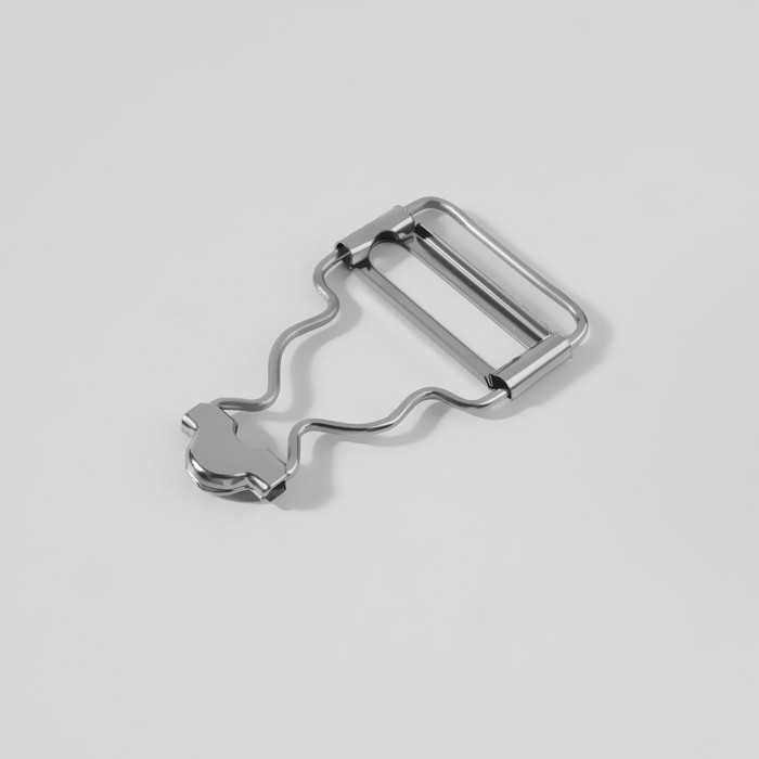 Застёжка для комбинезона, 25 мм, 10 шт, цвет серебряный Застёжка для комбинезона, 25 мм, 10 шт, цвет серебряный