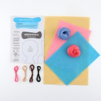 Валяние из шерсти. Игрушка куколка из фетра «Элис», набор для творчества Валяние из шерсти. Игрушка куколка из фетра «Элис», набор для творчества