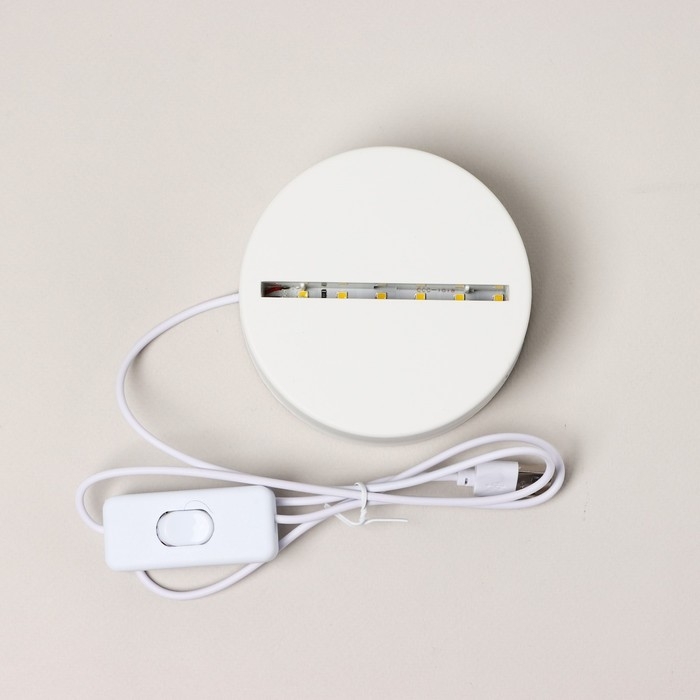 Светильник новогодний из акрила &laquo;Новый год: Исполнения желаний&raquo;, 11,8 х 22 см, модель GBV-0123