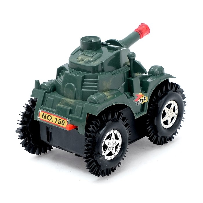 Машина-перевертыш &laquo;Спецназ&raquo;, работает от батареек, цвета МИКС