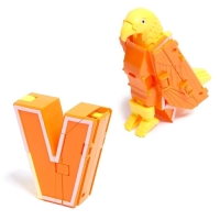 Робот &laquo;Дино-буква&raquo;, трансформируется в динозавра, МИКС