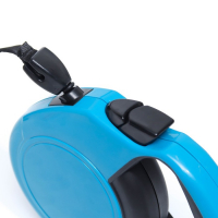 Рулетка "Пижон" классическая, с прорезиненной ручкой, 8 м, до 50 кг, трос, синяя Рулетка "Пижон" классическая, с прорезиненной ручкой, 8 м, до 50 кг, трос, синяя