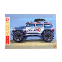 Пазл &laquo;Внедорожник&raquo;, 12 элементов