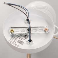 Люстра потолочная Жаклин 2хE27 40Вт Белый, золото Люстра потолочная Жаклин 2хE27 40Вт Белый, золото