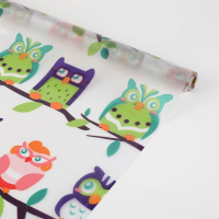 Витражная плёнка «Совушки», 45×200 см Витражная плёнка «Совушки», 45×200 см