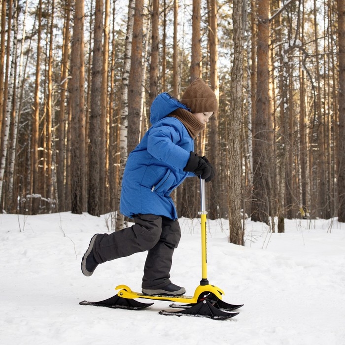 Самокат-снегокат 2 в 1 GRAFFITI «Вперёд» Самокат-снегокат 2 в 1 GRAFFITI «Вперёд»
