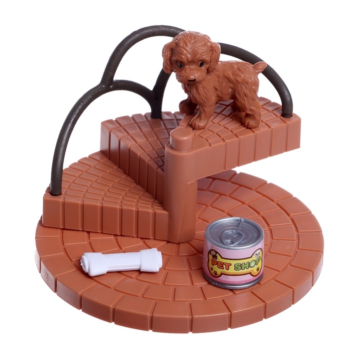 Игровой набор &laquo;Пёсик дома&raquo; с аксессуарами, МИКС