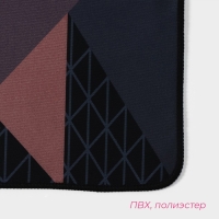 Коврики для ванной и туалета Доляна &laquo;Дора&raquo;, 2 шт: 50&times;80 см, 50&times;40 см