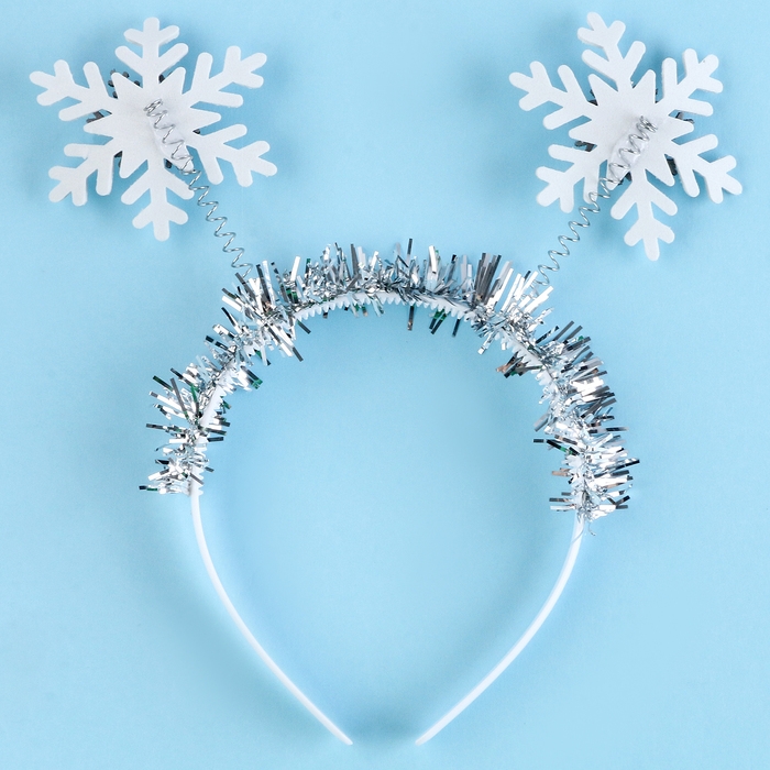 Новый год! Карнавальный ободок &laquo;Снежинка&raquo;