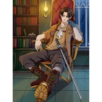 Алмазная мозаика с частичным заполнением на холсте &laquo;Незнакомец&raquo;, 30 х 40 см