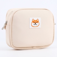 Сумка кросс-боди на молнии, цвет бежевый Сумка кросс-боди на молнии, цвет бежевый