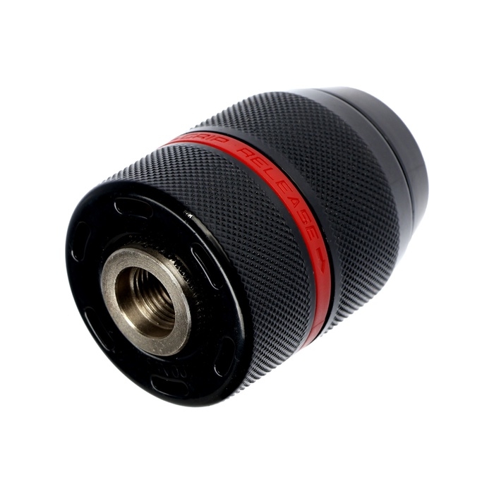 Патрон для дрели ТУНДРА, быстрозажимной, цельнометаллический, 1/2 Патрон для дрели ТУНДРА, быстрозажимной, цельнометаллический, 1/2" - 20 UNF, 1.5 - 13 мм