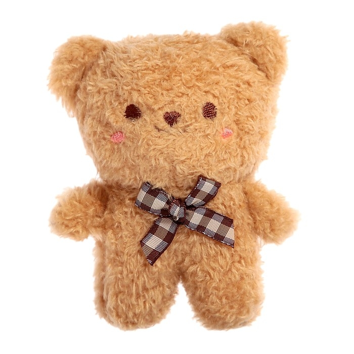 Мягкая игрушка &laquo;Мишка&raquo;, на брелоке, цвета МИКС