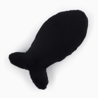 Игрушка для кошки «Рыбка» с кошачьей мятой, черная Игрушка для кошки «Рыбка» с кошачьей мятой, черная