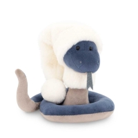 Новый год! Мягкая игрушка «Змей МиШушик», цвет синий, 15 см Новый год! Мягкая игрушка «Змей МиШушик», цвет синий, 15 см