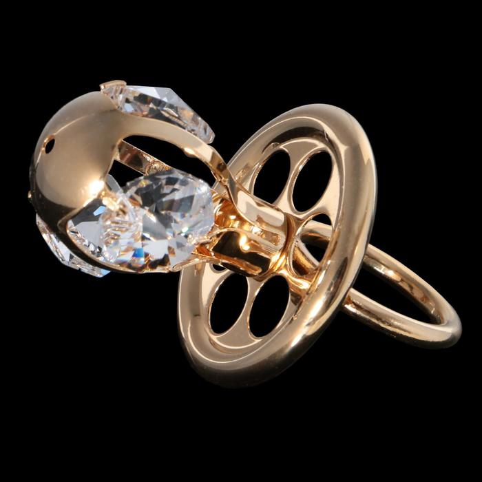 Сувенир &laquo;Соска&raquo;, 6&times;3,5&times;3 см, с кристаллами