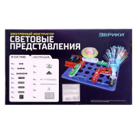 Конструктор электронный &laquo;Световые представления&raquo;, 8 схем, 17 деталей