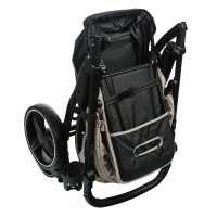 Коляска прогулочная детская MAXIMA (INDIGO), съемный бампер, цвет бежевый Коляска прогулочная детская MAXIMA (INDIGO), съемный бампер, цвет бежевый