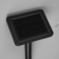 Садовая гирлянда на солнечной батарее &laquo;Клубки&raquo; Uniel, IP44, 1,8 м, теплый белый