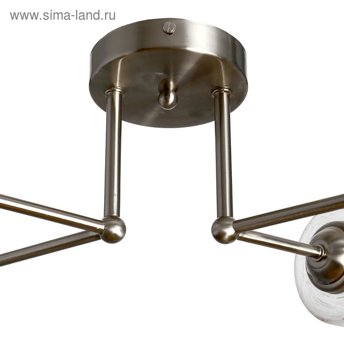 Люстра Светогор 7461 4хE27 60W сатин/белый Люстра Светогор 7461 4хE27 60W сатин/белый