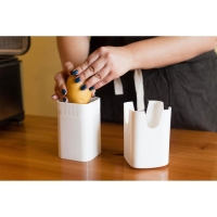 Овощерезка, 10&times;8&times;13,5 см, цвет белый