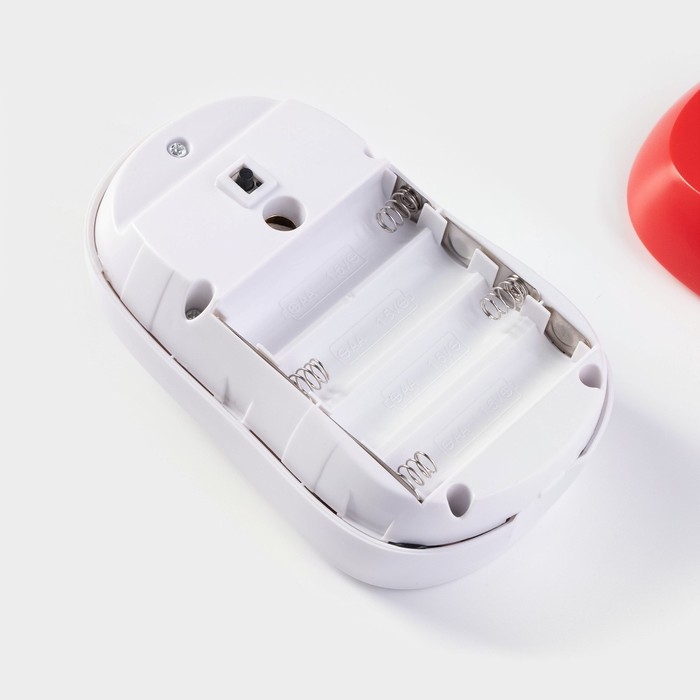 Нож консервный электрический Доляна &laquo;Чудо&raquo;, 12&times;7&times;6,5 см, цвет красный