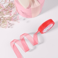 Лента капроновая, 20 мм, 20 &plusmn; 1 м, цвет коралловый №183