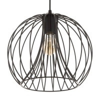 Светильник BayerLux "Шар" Е27 40Вт черный 30х30х30-130см Светильник BayerLux "Шар" Е27 40Вт черный 30х30х30-130см