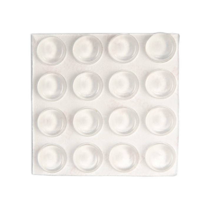 Стопор силиконовый ТУНДРА, мебельный 12 х 4 мм, 16 шт. Стопор силиконовый ТУНДРА, мебельный 12 х 4 мм, 16 шт.