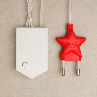 Гирлянда &laquo;Сеть&raquo; 1.6 &times; 1.6 м, IP20, прозрачная нить, 144 LED, свечение тёплое белое, 8 режимов, 220 В