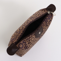 Косметичка на молнии, цвет коричневый Косметичка на молнии, цвет коричневый