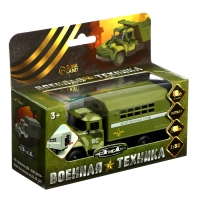 Грузовик металлический &laquo;ЗИЛ. Армия&raquo;, 1:52, инерция