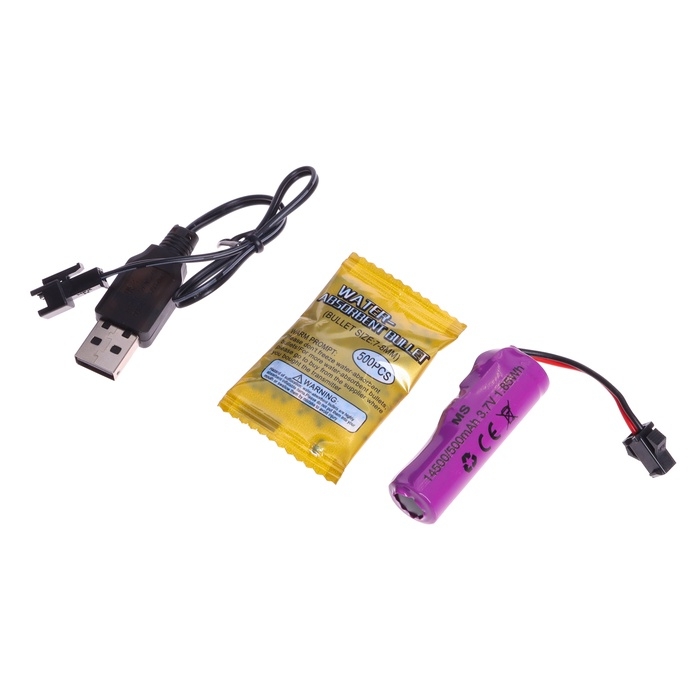 Пистолет «Гравитация», стреляет гелевыми пульками, аккумулятор 3.7V, 23 см Пистолет «Гравитация», стреляет гелевыми пульками, аккумулятор 3.7V, 23 см