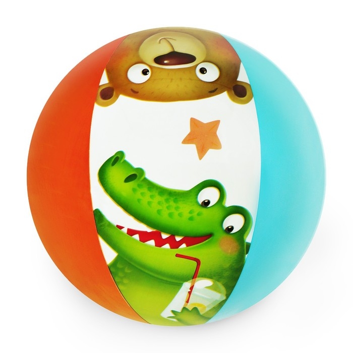 Мяч надувной детский «На волне», d=51 см Мяч надувной детский «На волне», d=51 см