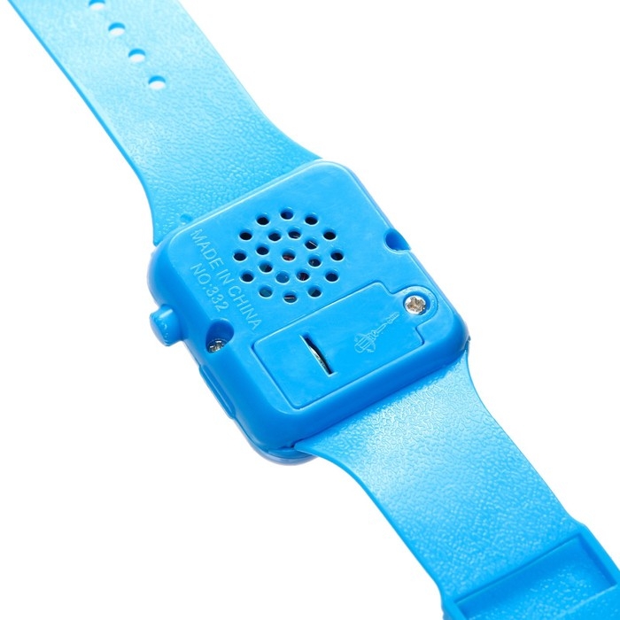 Часы музыкальные &laquo;Мстители&raquo;, звук, цвет синий