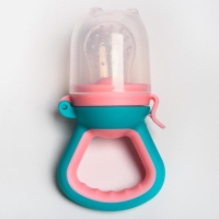 Ниблер для прикорма с силиконовой сеточкой &laquo;Подкова&raquo;, цвет МИКС