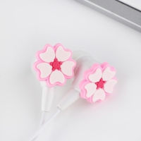 Наушники проводные &laquo;Цветочки&raquo;, мод. VBT 1.31, 120 см