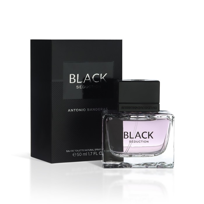 Туалетная вода Antonio Banderas Seduction In Black Man, 50 мл Туалетная вода Antonio Banderas Seduction In Black Man, 50 мл